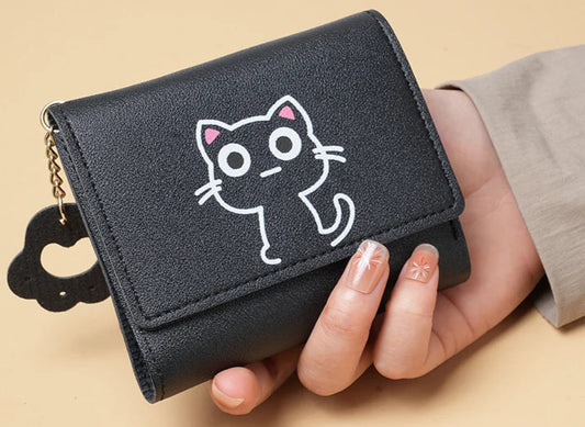 محافظ على شكل قطط لطيفة