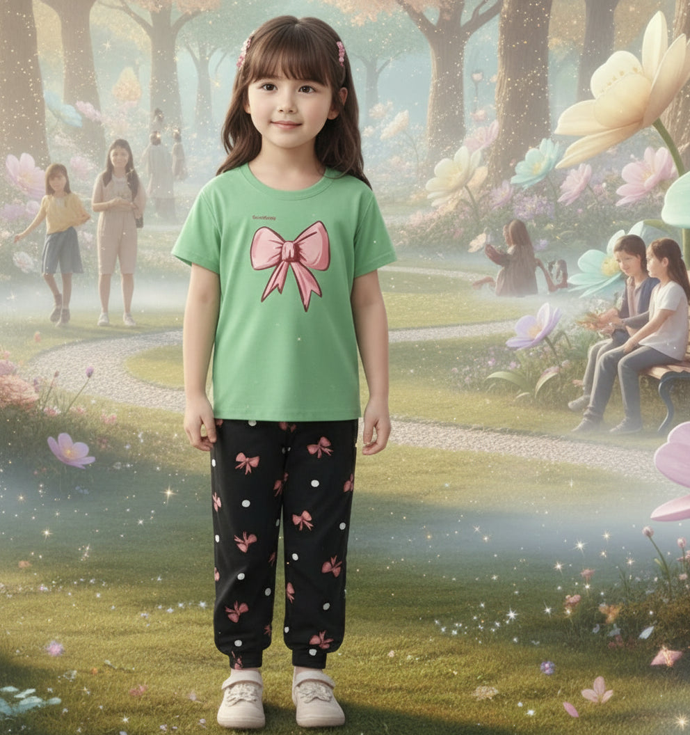 Girl Cute Fashionable Sweatshirts + Pants