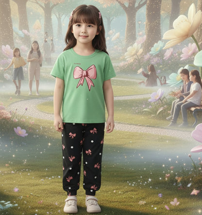 Girl Cute Fashionable Sweatshirts + Pants