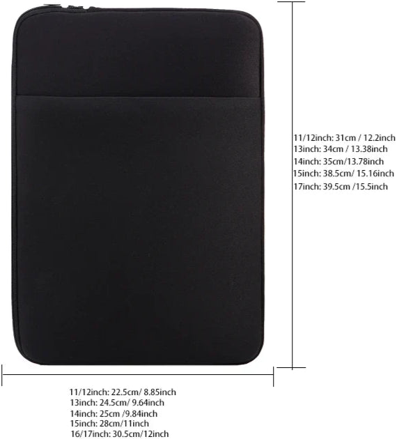 Soft Handle Protective Laptop Bags With Front Pocket