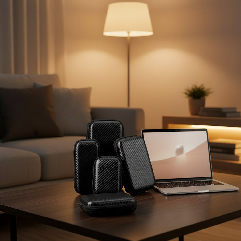 Portable Eva Cable Organizer Cases