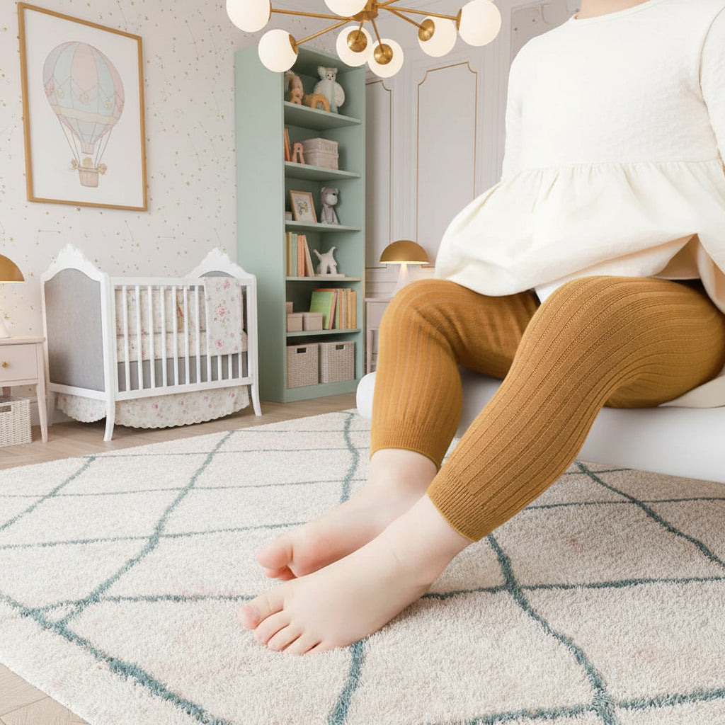 Collants en coton rayés pour enfants