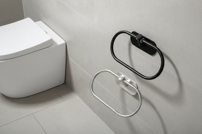 Self-Adhesive Stainless Steel Towel Holders