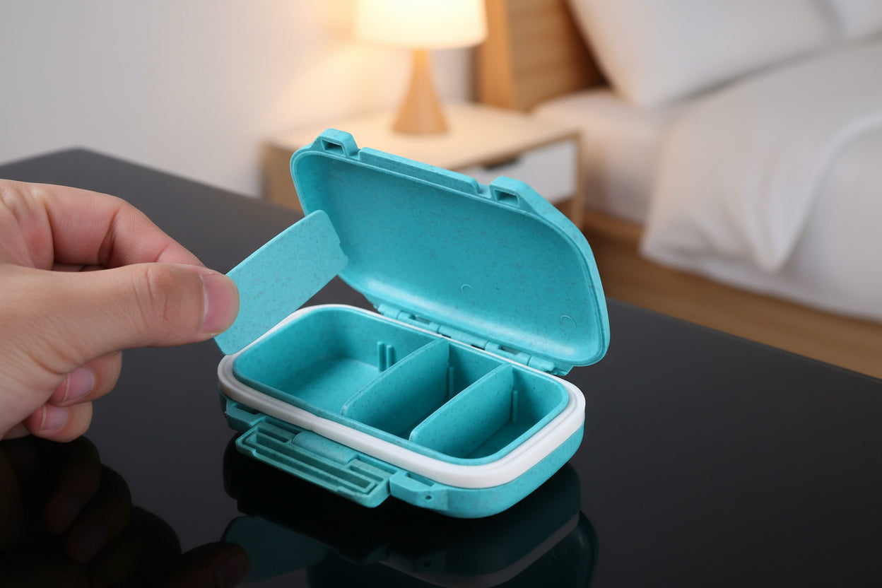 Mini Portable Pills Organizer Cases