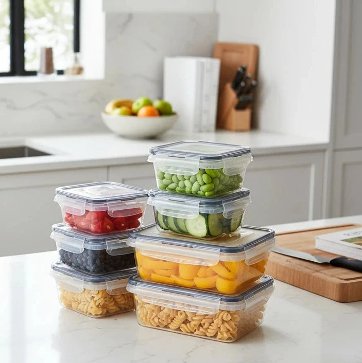 Airtight Food Containers with Locking Lids
