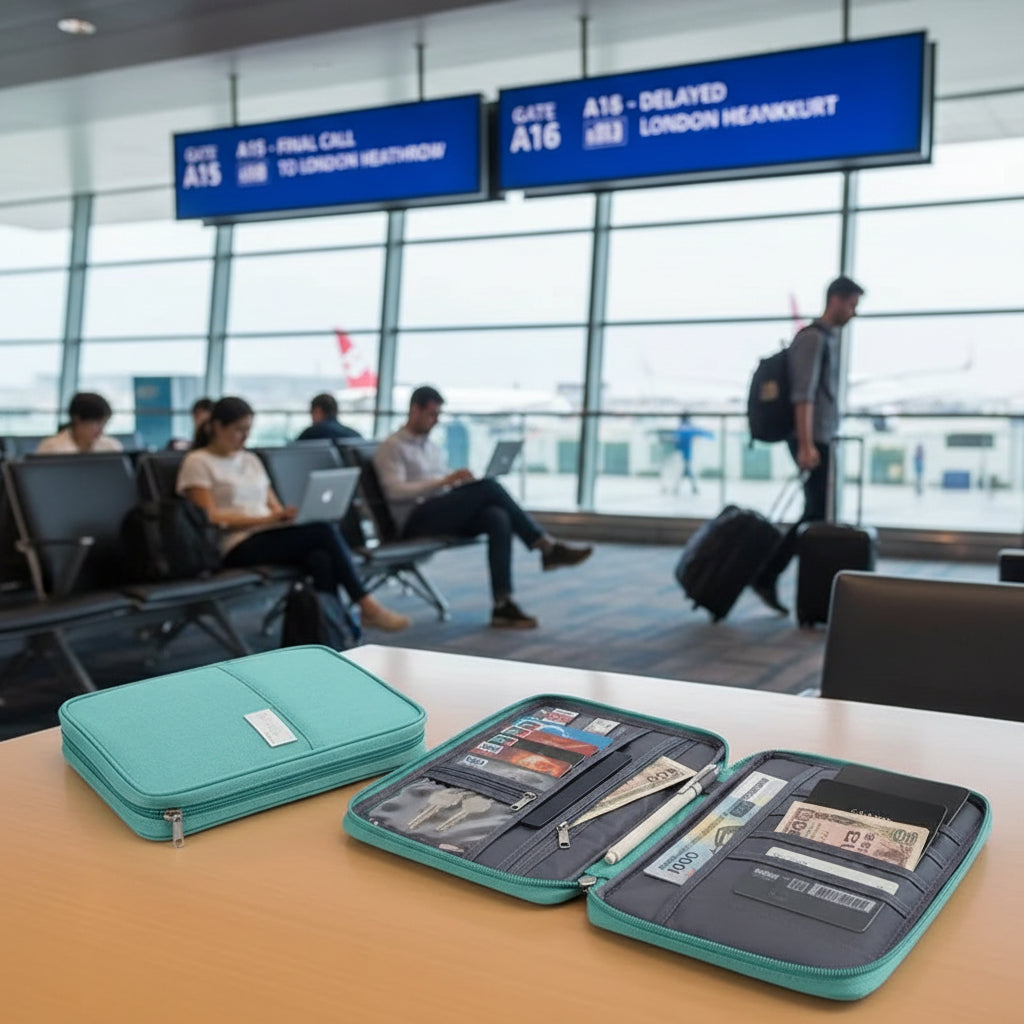 Multi-Function Travel Passport Holders