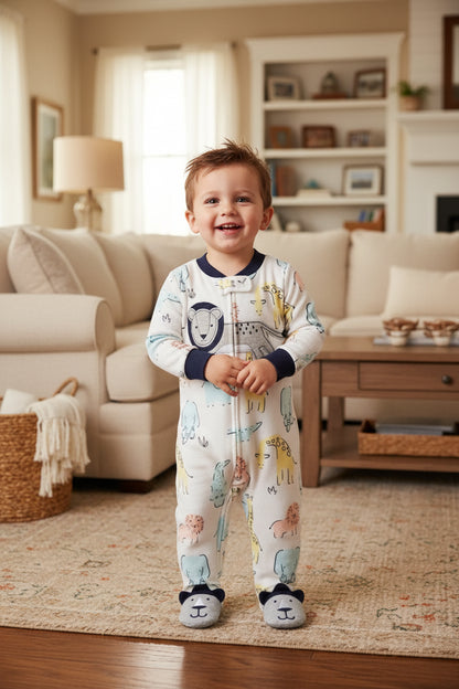 Cute Cotton Long Sleeve Rompers