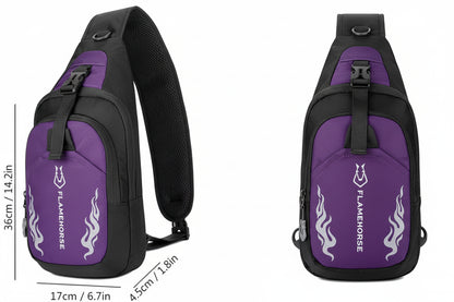 حقائب كروس خفيفة الوزن بتصميم اللهب