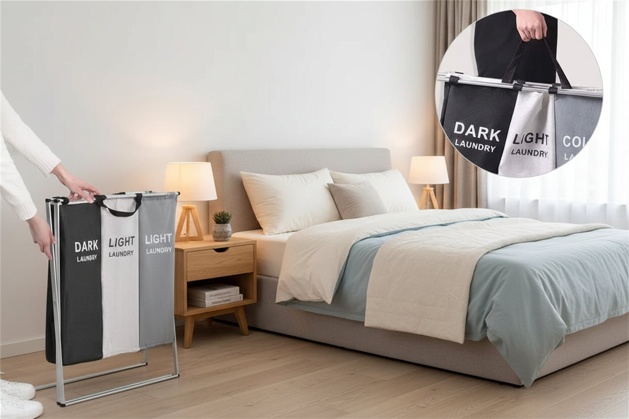 Dark, Light, Colors Foldable Laundry Baskets