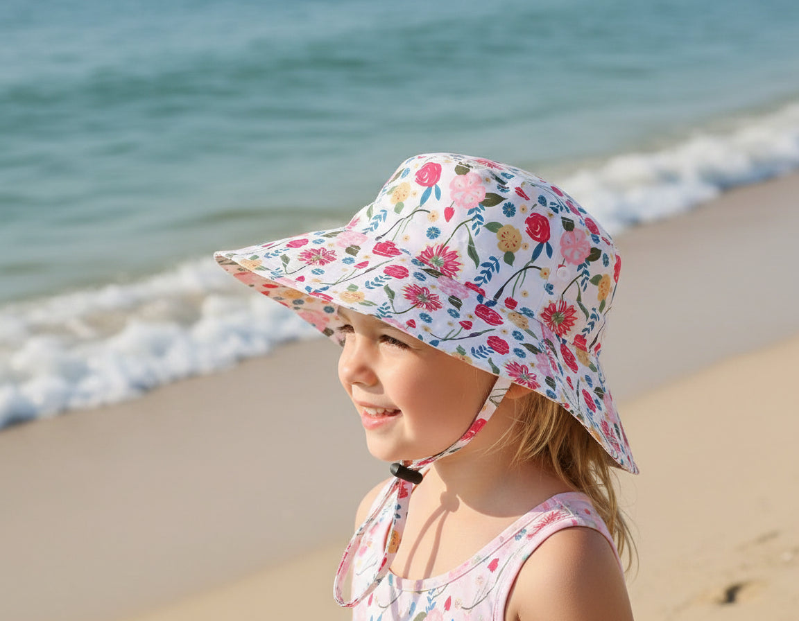 قبعات قطنية ملونة للأطفال