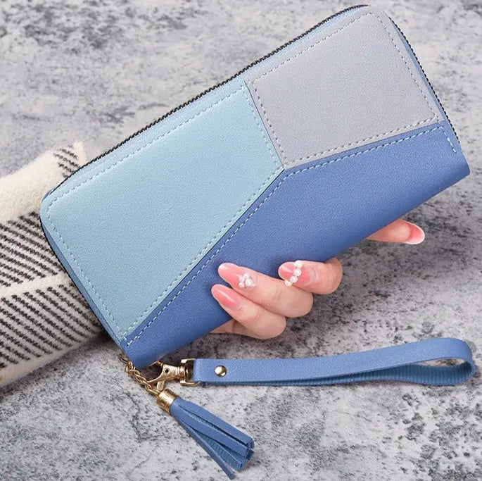 Paneled Pattern Wallets