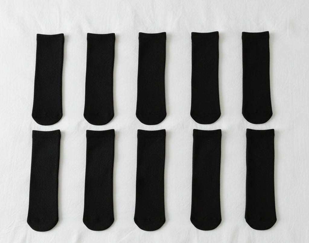 2/5/10Prs Women Warm and Comfortable Medium Tube Socks