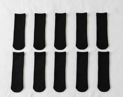 2/5/10Prs Women Warm and Comfortable Medium Tube Socks