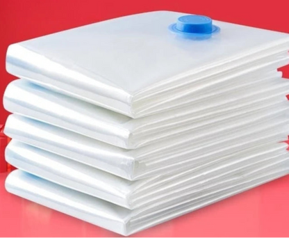 3/4/5Pcs Vacuum Storage Bags With Pump