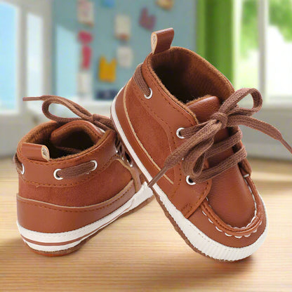 Babies First Walkers Brown Shoes