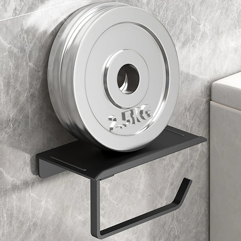 No Punching Toilet Paper Roll Holders