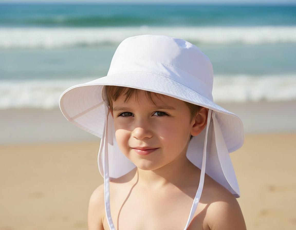 قبعات قطنية ملونة للأطفال