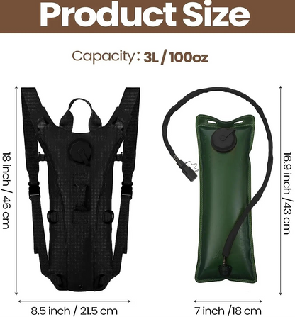 Hydration Bags With 3L Bladder