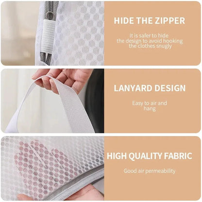 Mesh Polyester Hand Laundry Baskets