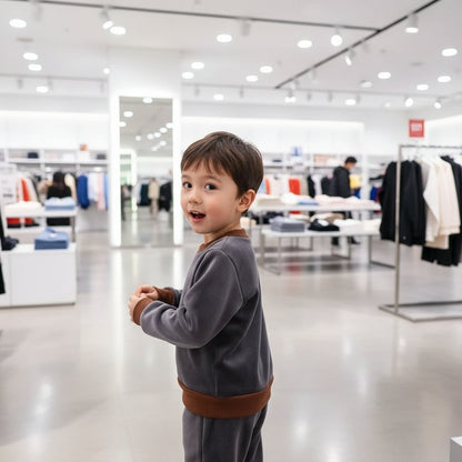 Kids Unisex Sets of Hooded Jackets + Sweatshirts + Pants