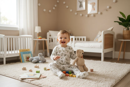 Soft and Breathable Long Sleeved Rompers
