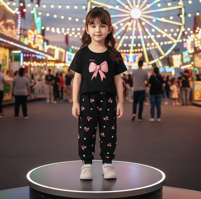 Girl Cute Fashionable Sweatshirts + Pants