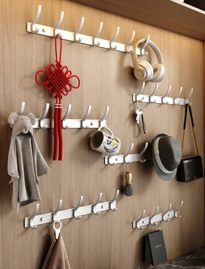 No Drill Behind Door Storage Hooks