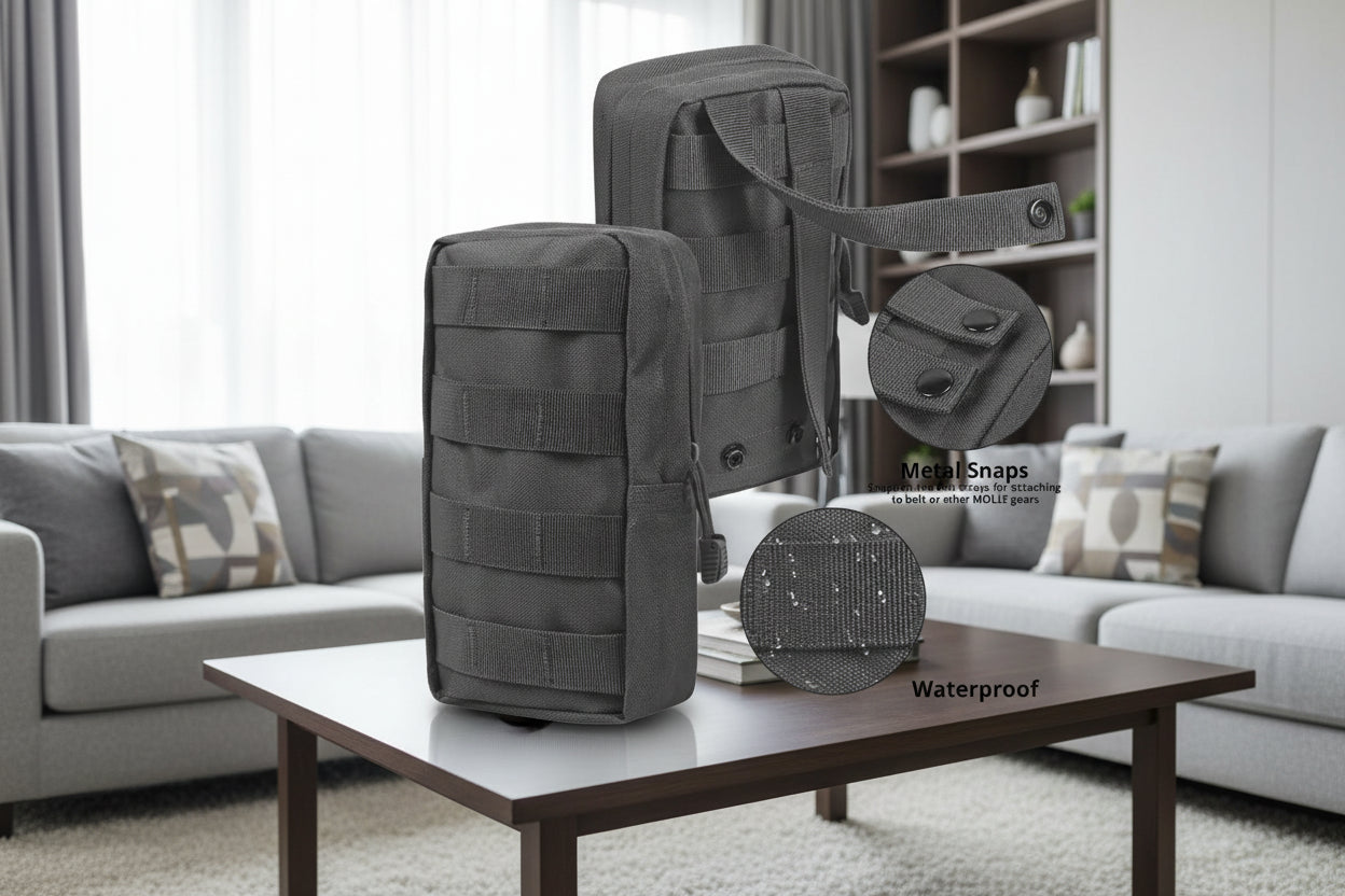 Soft and Portable Attachable Storage Bags