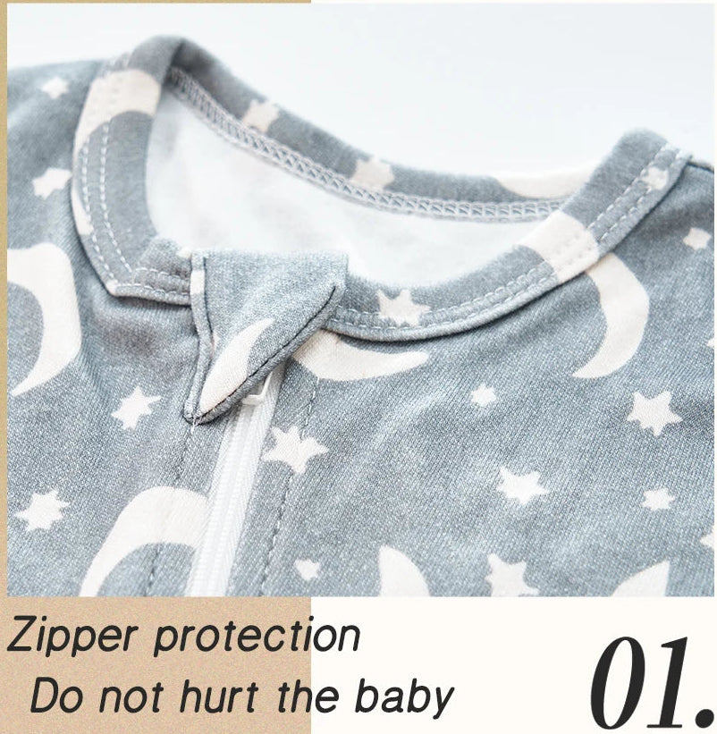 Soft and Breathable Long Sleeved Rompers