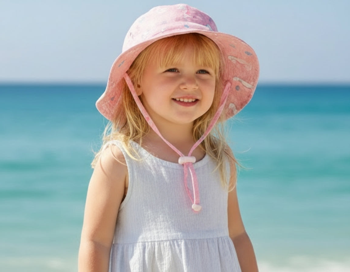 قبعات قطنية ملونة للأطفال