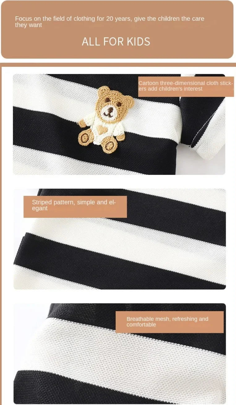 Bear T-Shirt + Short For Babies