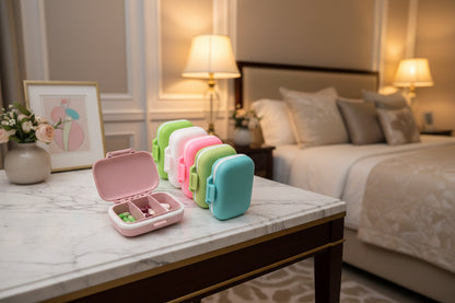 Mini Portable Pills Organizer Cases
