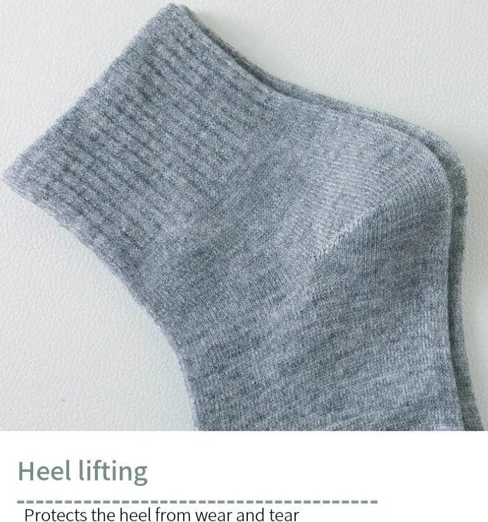8Prs Short Length Cotton Socks