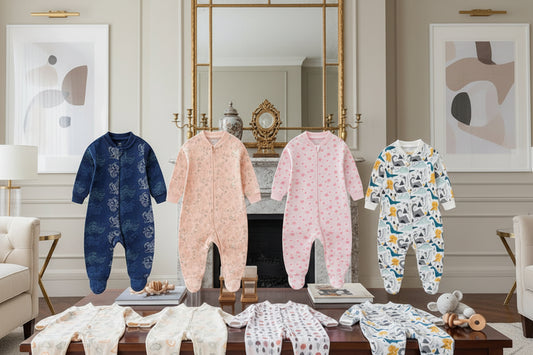 Combinaisons douces à manches longues