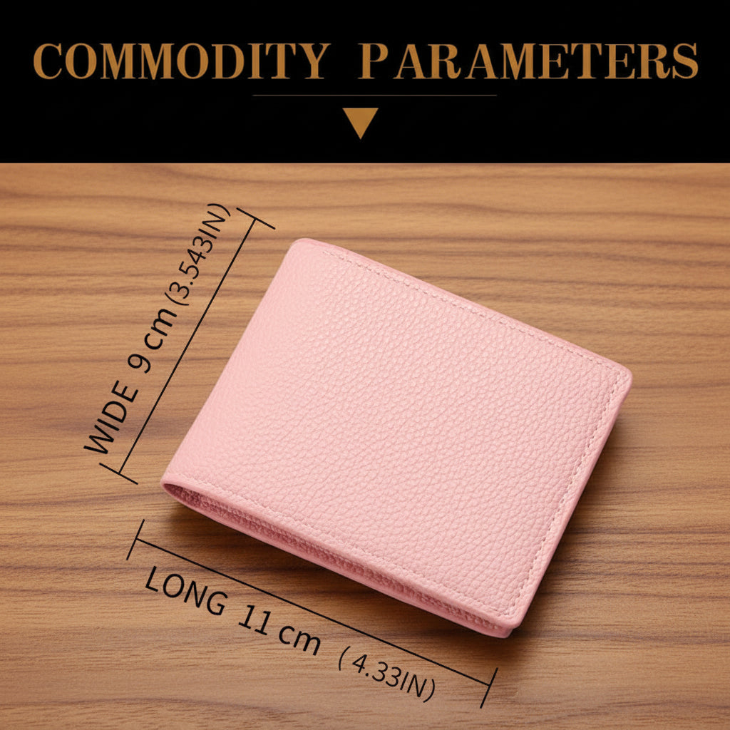Simple Soft Leather Lightweight Wallets