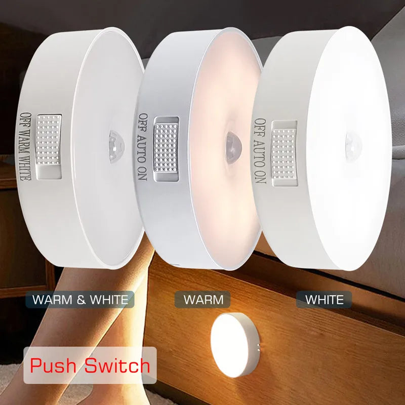 Motion Sensor USB Rechargeable LED Night Light