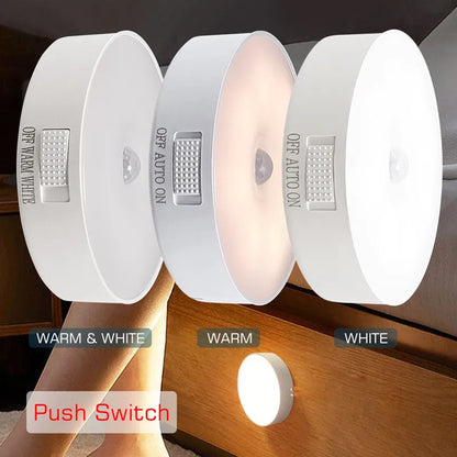 Motion Sensor USB Rechargeable LED Night Light
