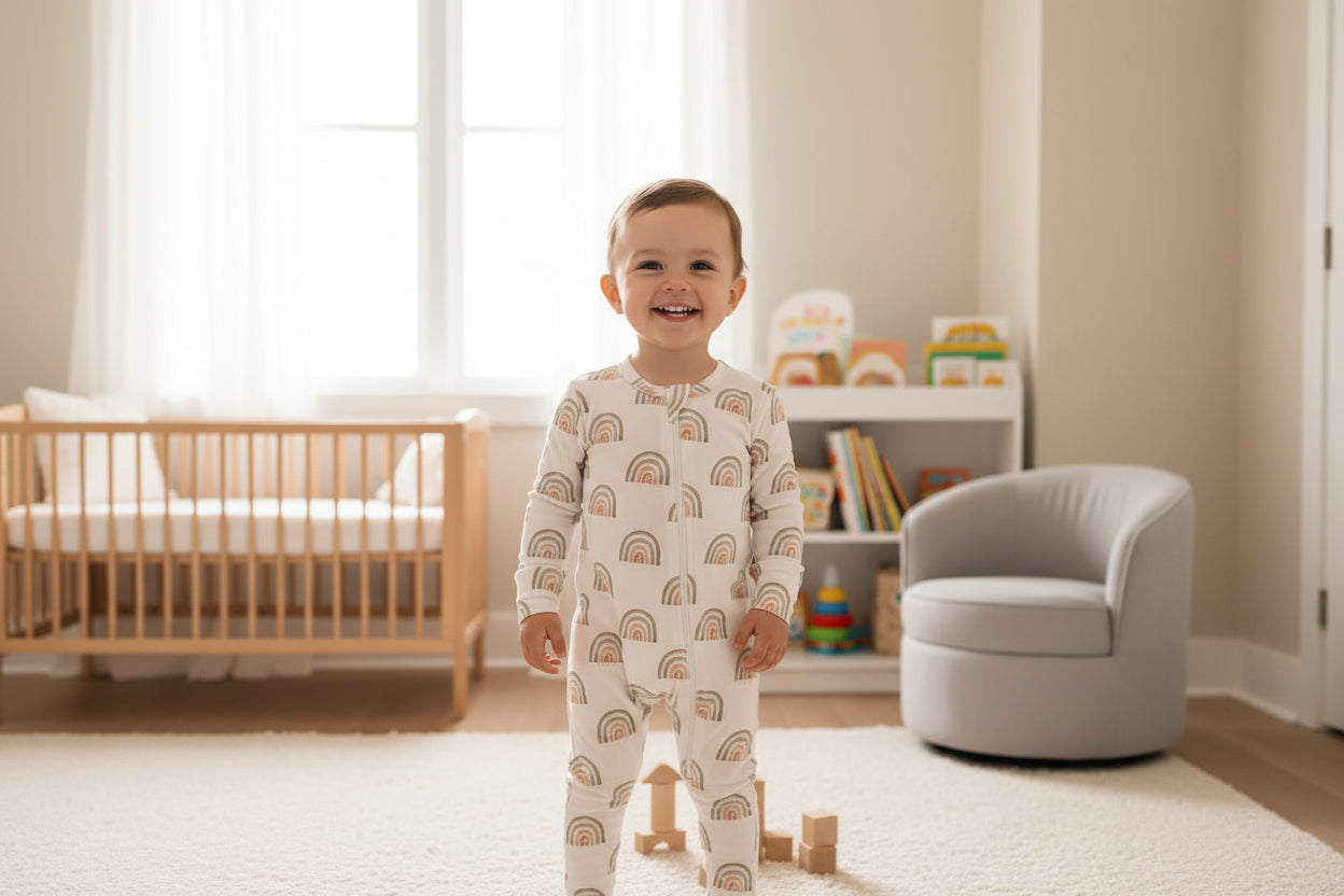 Soft and Breathable Long Sleeved Rompers