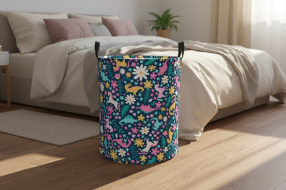 Cartoon Dinosaurs Laundry Large Capacity Baskets