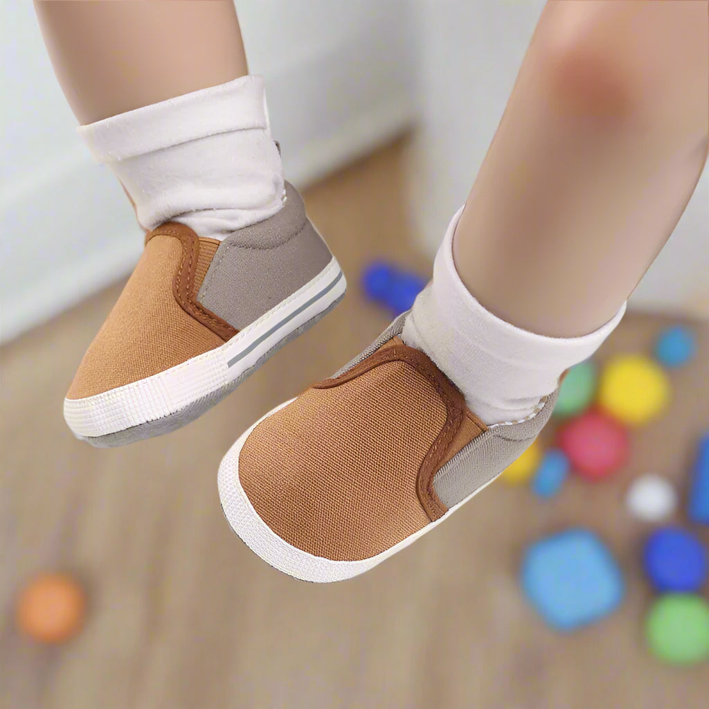 Babies First Walkers Brown Shoes