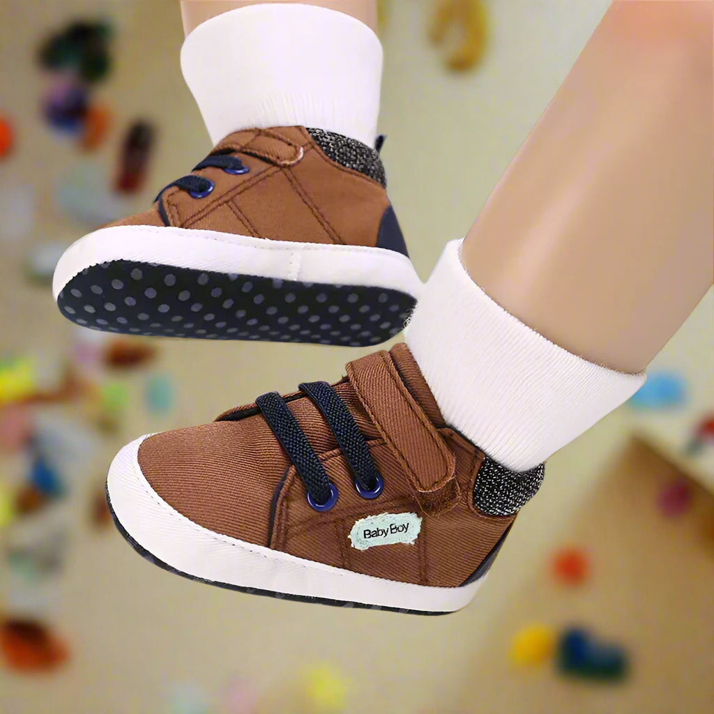 Babies First Walkers Brown Shoes