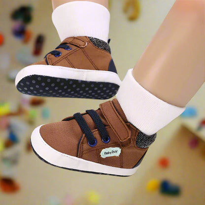 Babies First Walkers Brown Shoes