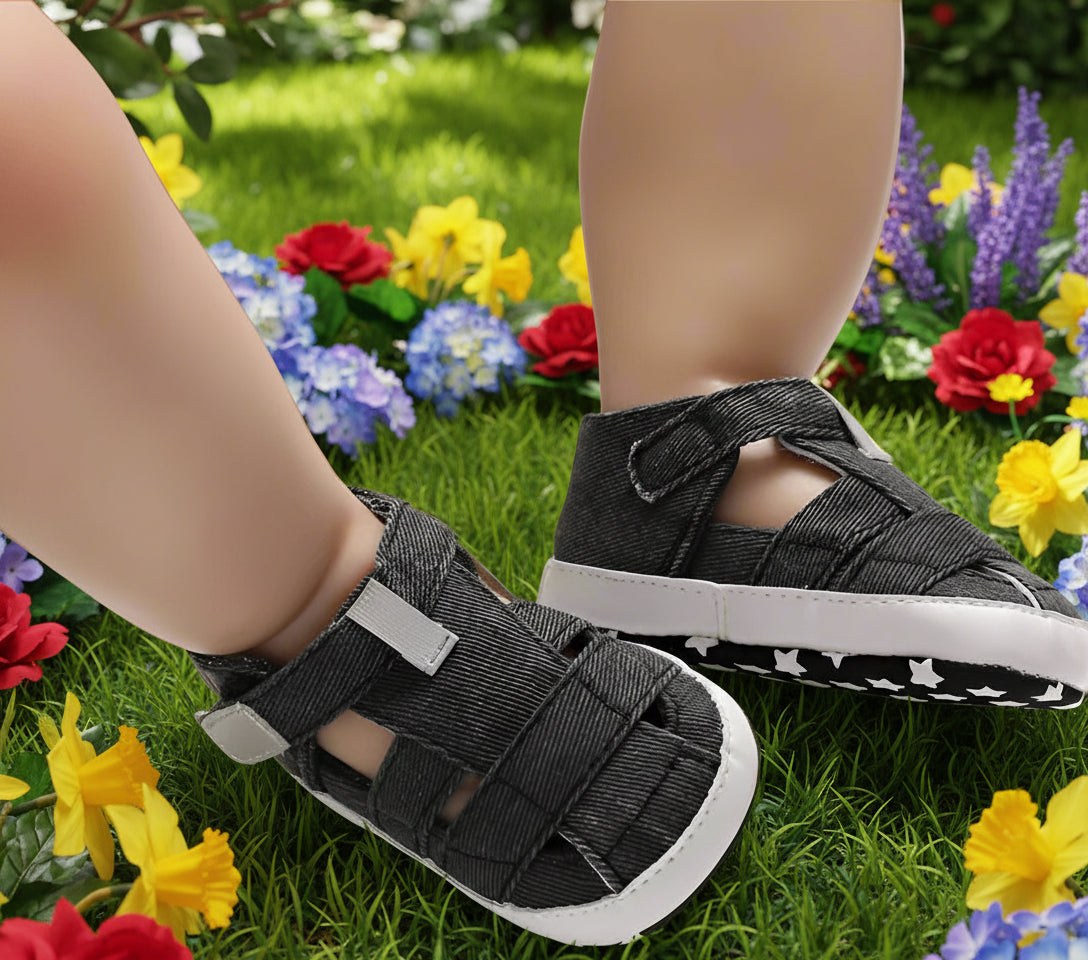 Breathable T-Tied First Walkers Sandals