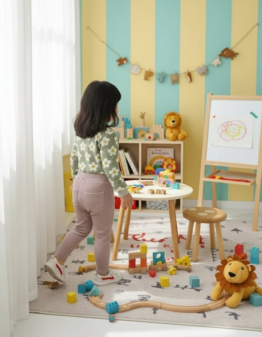 Children Casual Cotton Solid Pants