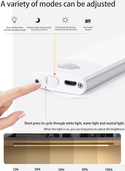 Rechargeable Motion Sensor LED Cabinet Light