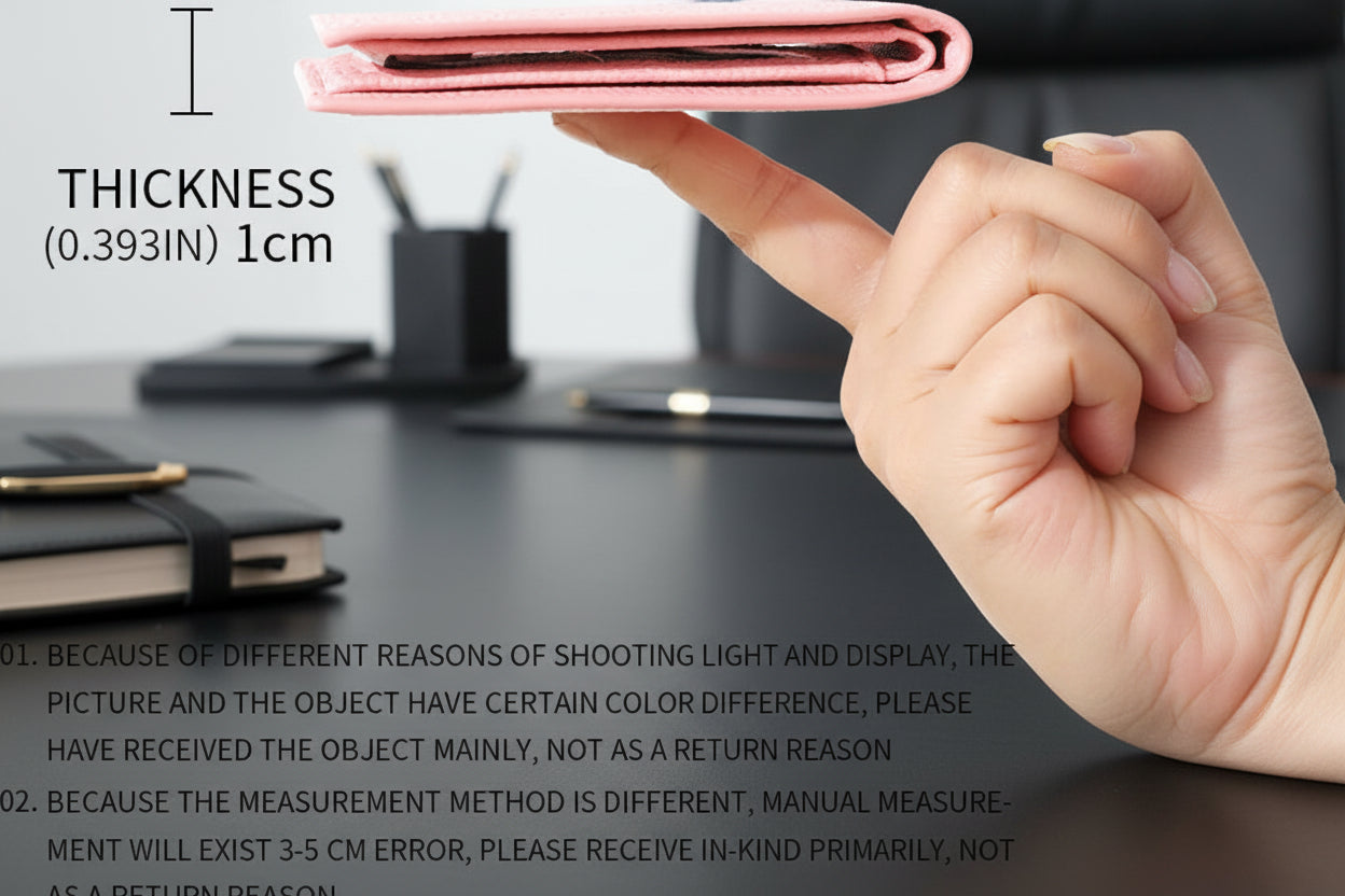 Simple Soft Leather Lightweight Wallets