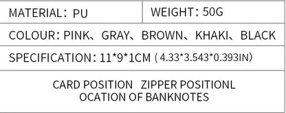 Simple Soft Leather Lightweight Wallets