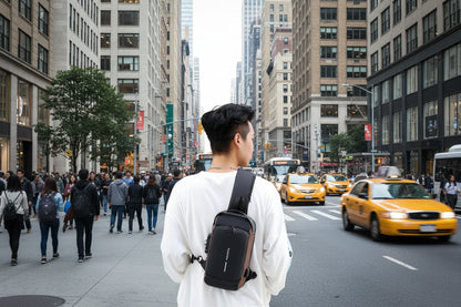 Fashionable Cross Body Bags With USB Charging