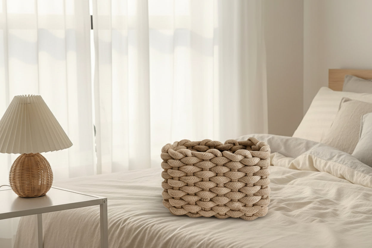 Handmade Cotton Organizer Baskets