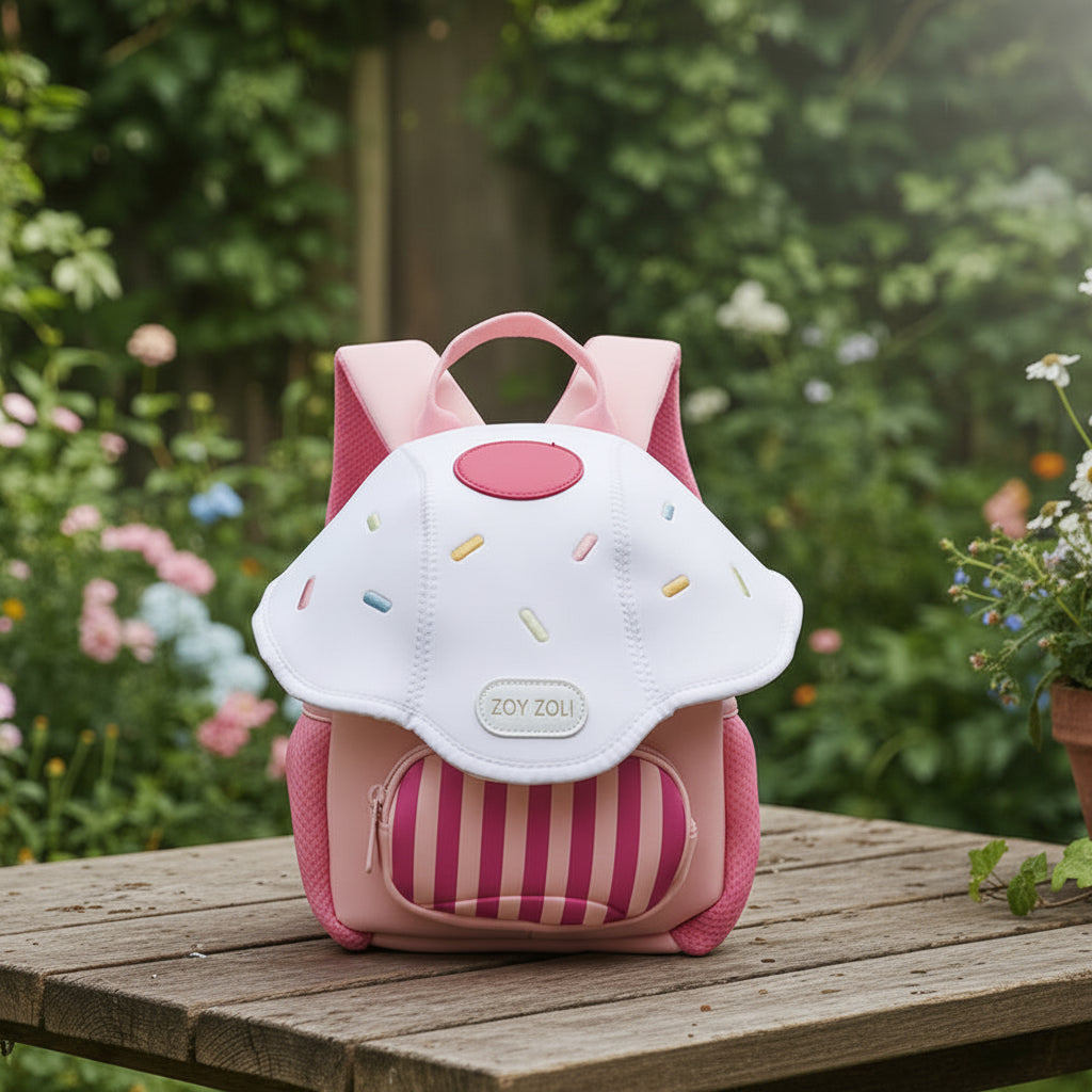 Kids Backpack Mushroom / Apple